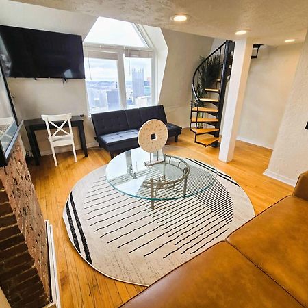 Skyline At Your Door - Studio With A View Pittsburgh Exteriér fotografie